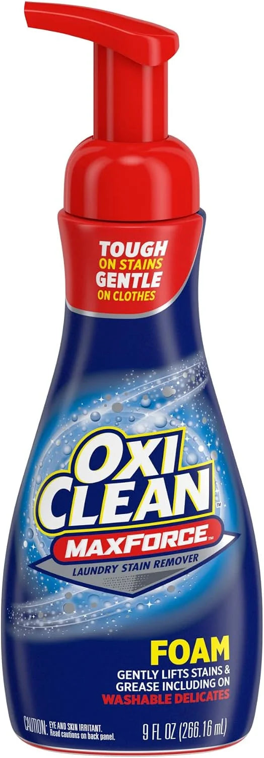 OxiClean Max Force Foam Laundry Pre-Treater, 9 oz