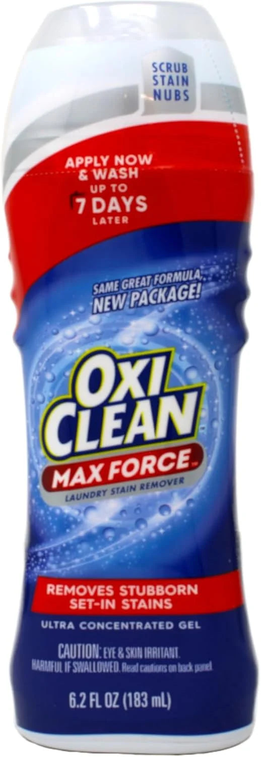 OxiClean Max Force Gel Stick, 6.2 Oz (Pack of 3)