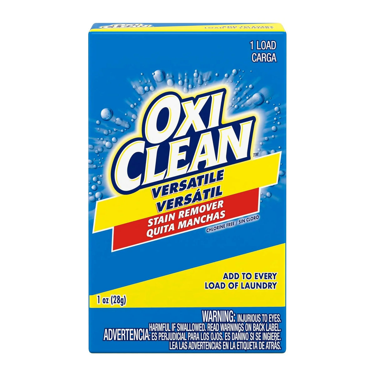 57037-51655 OXICLEAN Versatile Stain Remover 1 OZ Vending 156/1oz