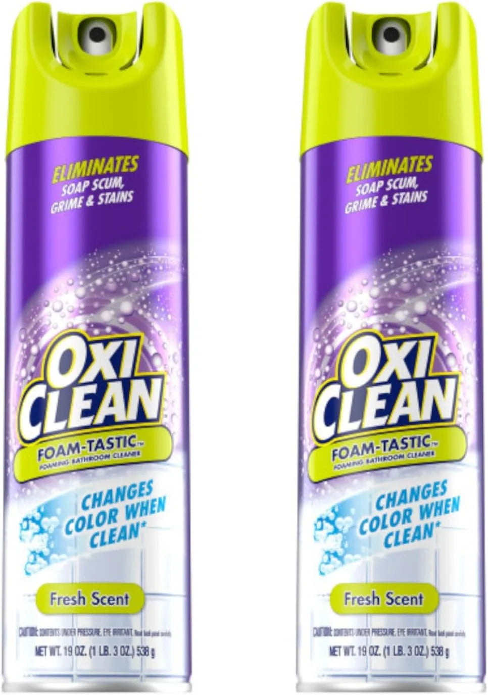 OxiClean Foam-Tastic + Fresh, 19 oz