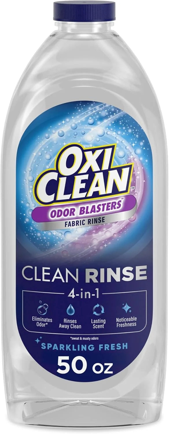 OxiClean Odor Blasters Fabric Rinse, Sparkling Fresh Scent, 50 fl oz
