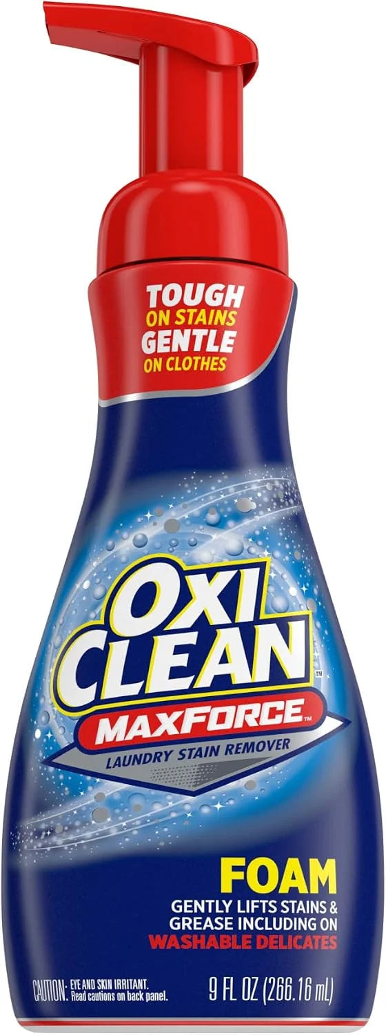 OxiClean Max Force Foam Laundry Pre-Treater, 9 oz