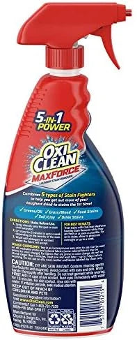 OxiClean Max Force Laundry Stain Remover Spray 16 Ounce - 2 pack