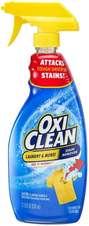 OxiClean Laundry Stain Remover, 21.5 fl oz, (Pack of 5)