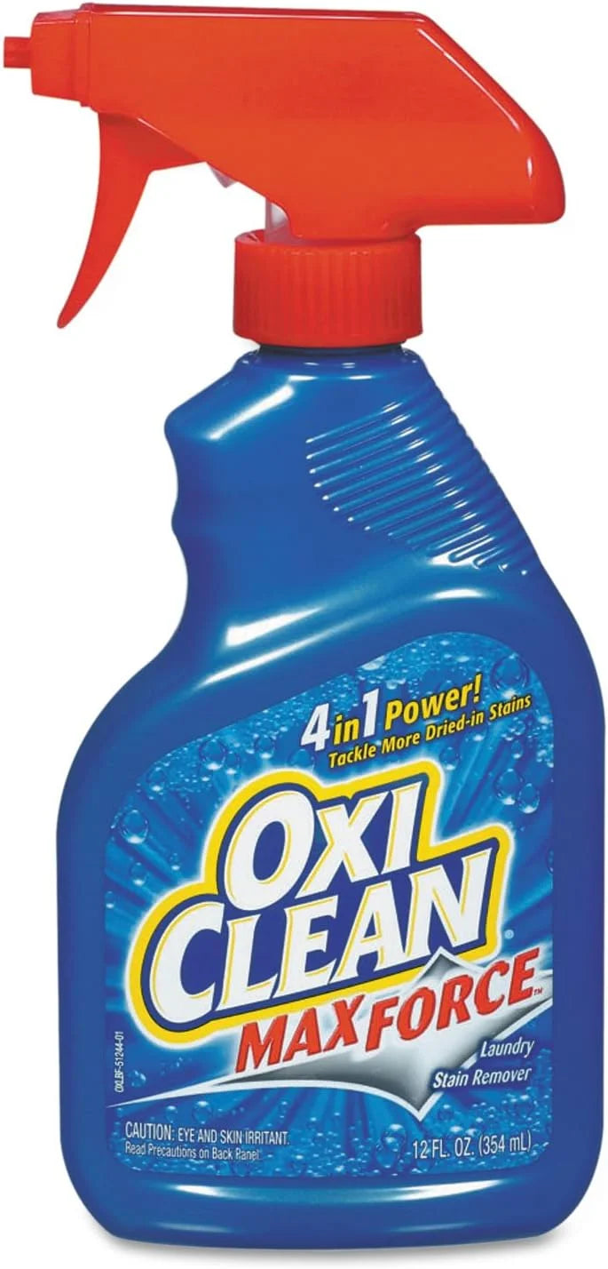 OxiClean Max-Force Stain Remover 12oz Bottle, 12 Pack