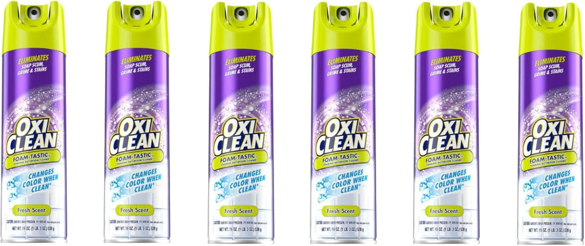 OxiClean Foam-Tastic - Fresh - 19 oz - 6 pk