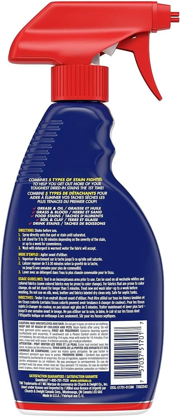 OxiClean Max-Force Stain Remover 12oz Bottle, 12 Pack