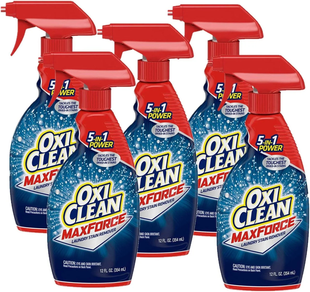 OxiClean Max Force Spray - 12oz (Pack of 5)