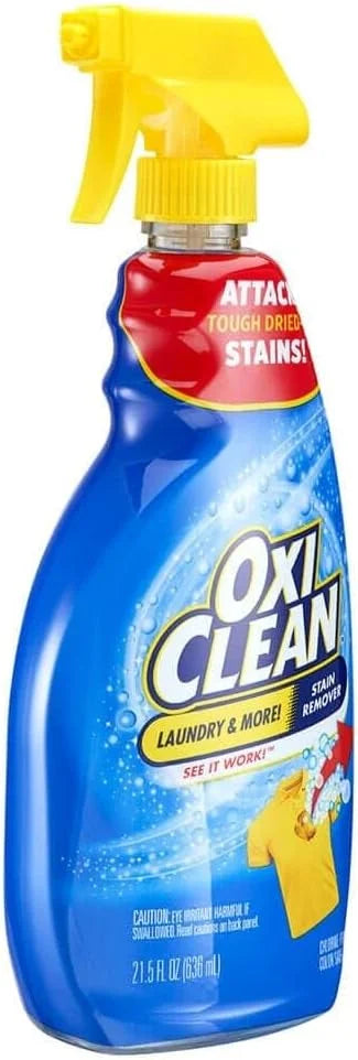 OxiClean Laundry Stain Remover, 2 Pack of 31 Ounces Per Bottle
