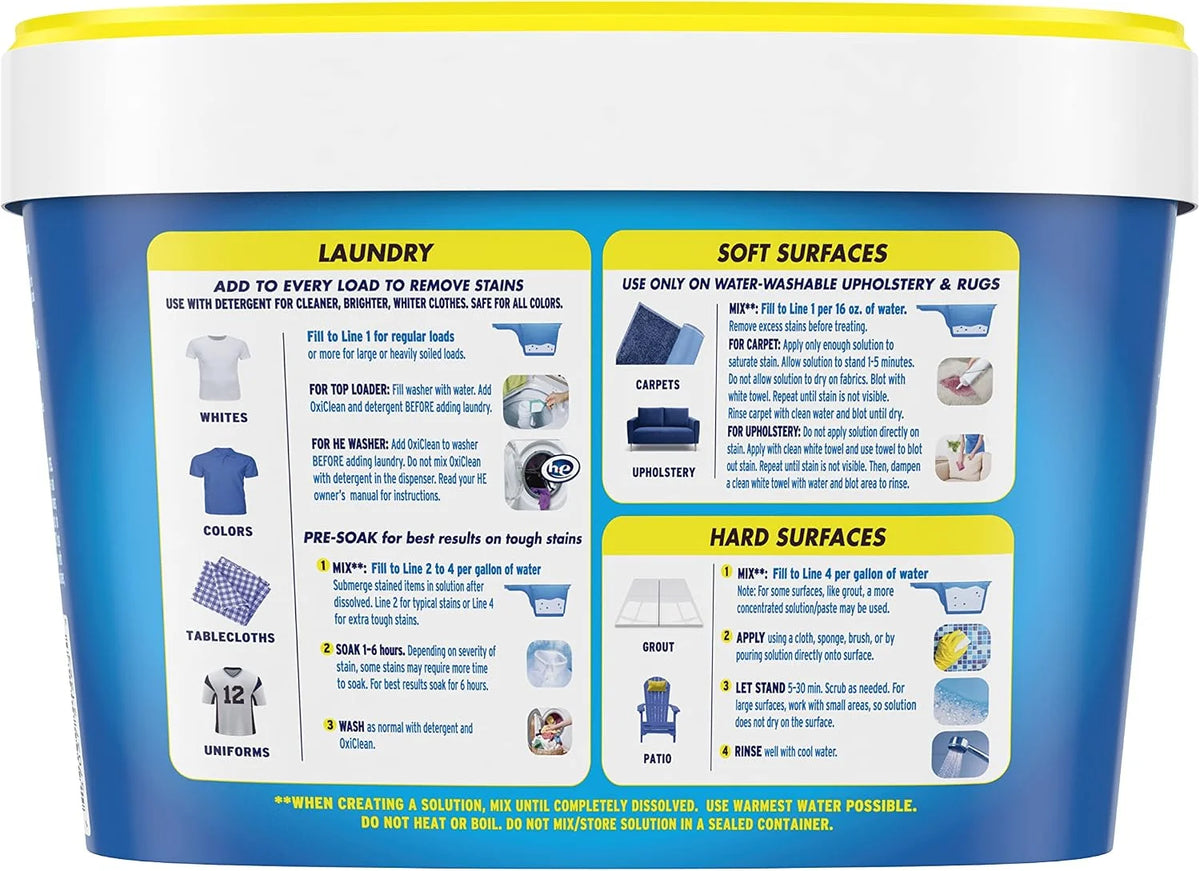 Oxi Clean 21126-8 3 Lb Versatile Stain Remover