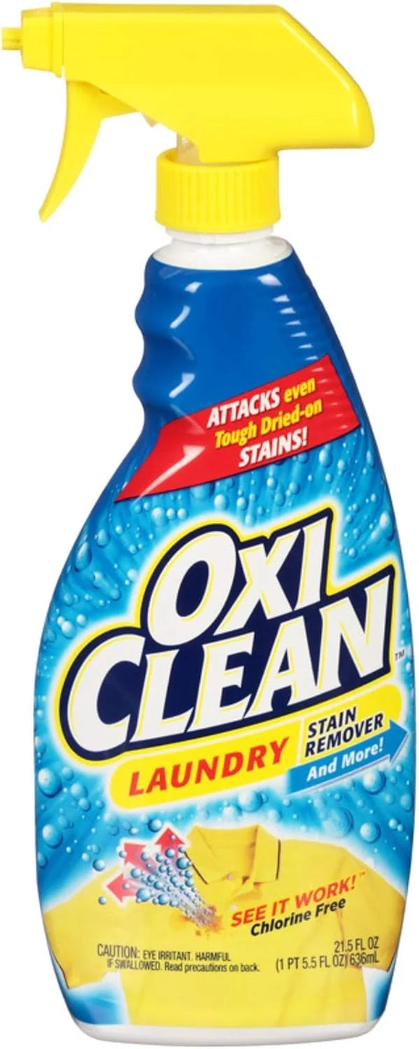 OxiClean Laundry & Home Stain Remover Spray, 21.5 fl oz, Fast Acting Formula (Pack of 10)