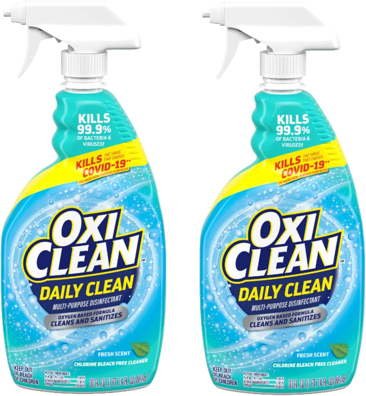 OxiClean Daily Clean Multi-Purpose Disinfectant, 30 oz (Pack of 2)